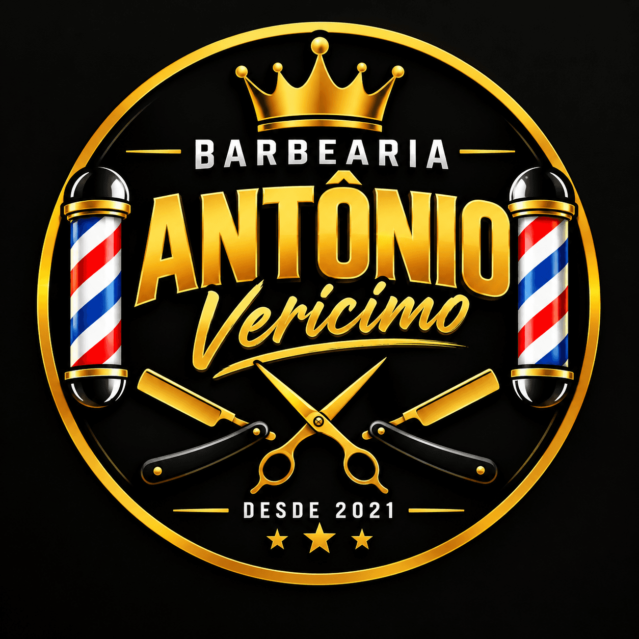 Logo da Barbearia Vericimo
